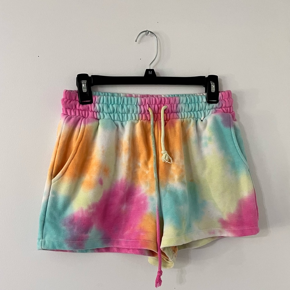 Tie Dye Sweat Shorts